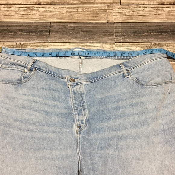 Abercrombie Fitch The Dad High Rise Jeans Women’s 36/22R Light Wash - Picture 3 of 9